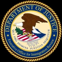 Admitted before the Executive Office for Immigration Review
